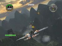 une photo d'Ã©cran de Crimson Skies - High Road to Revenge sur Microsoft X-Box